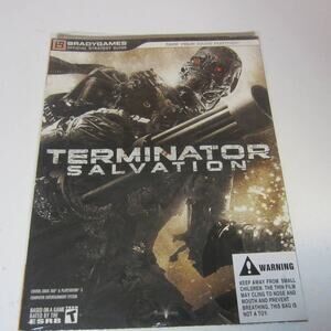Terminator Salvation BradyGames Official Strategy Guide Xbox 360 PS3